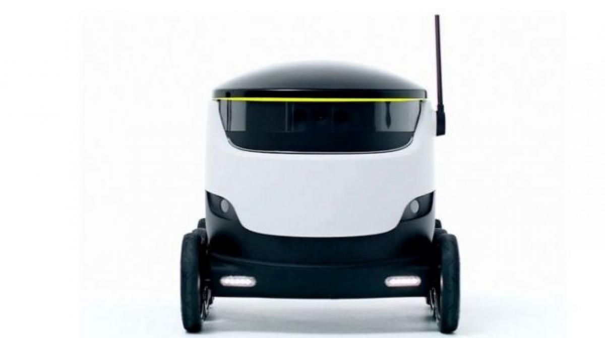 Self driving delivery robots safe, practical and free from CO2 emissions